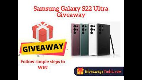 Free to win Galaxy S22 Ultra