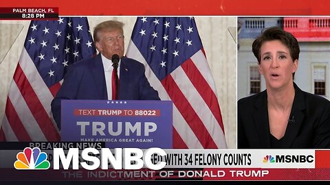 'We're not takin' it': Maddow explains MSNBC's coverage of Trump's Mar-a-Lago speech