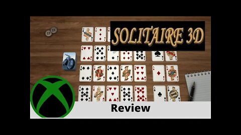 Solitaire 3d Review on Xbox!