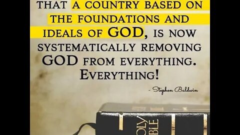 God has been taken out of America Part 2
