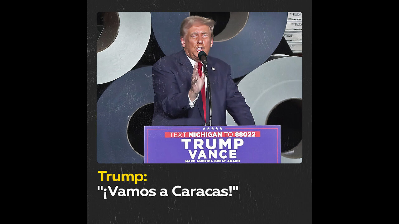 Trump: “Caracas será más segura que cualquier lugar de EE.UU, si Harris gana”