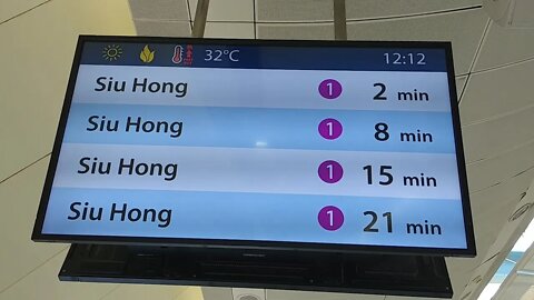 [屯門再集會]1/10/2019 港鐵西鐵線以兆康為終點站情況