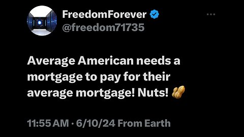 Average American needs a mortgage to pay for their mortgage! 💸