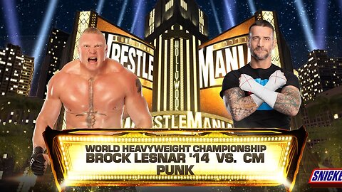 WWE 2K24 Brock Lesnar vs CM Punk