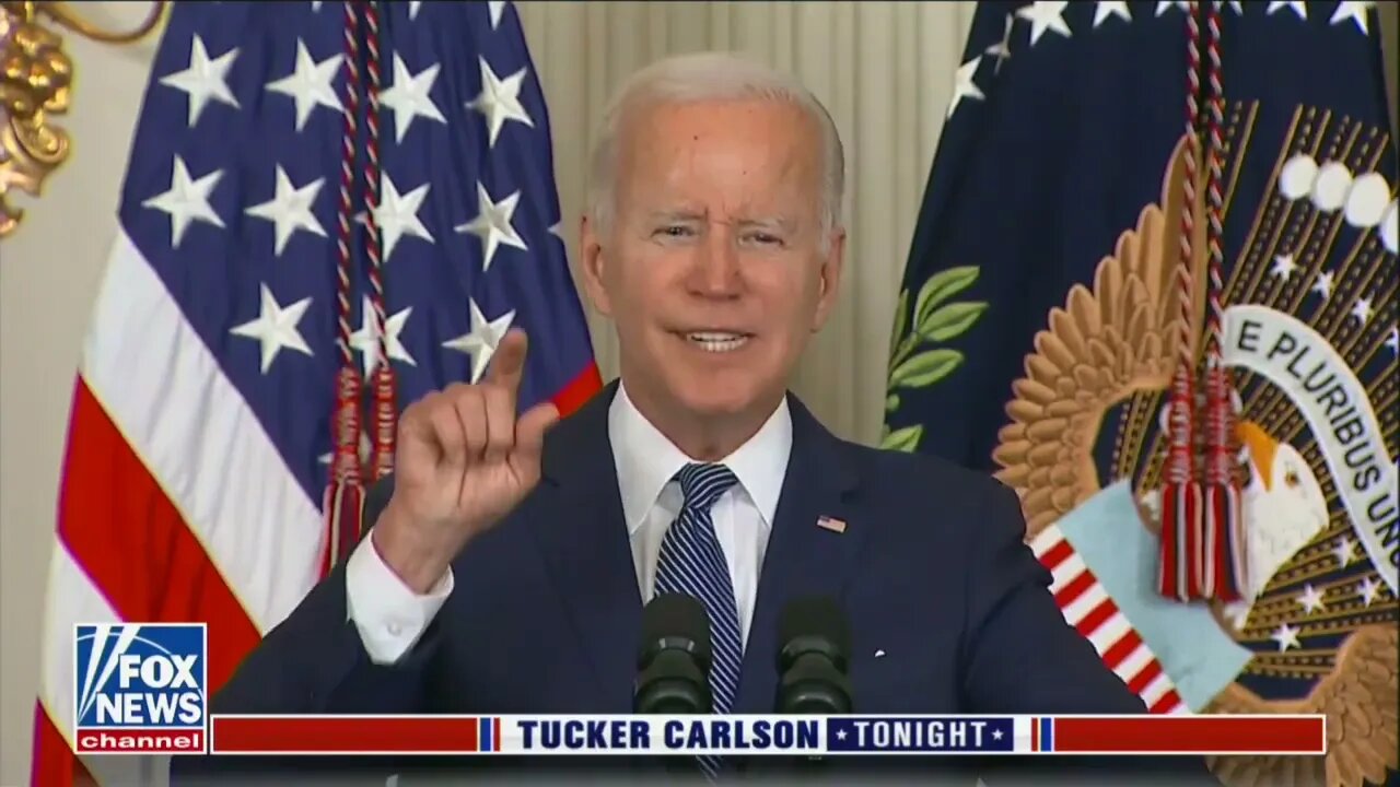 Tucker Carlson asks if Joe Biden is a real person - 8/18/22