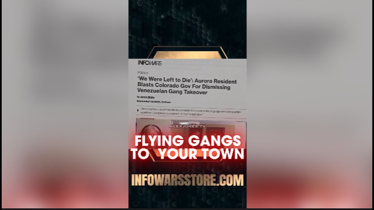 Alex Jones: Biden & Kamala Caught Flying Criminals Into a Town Near You - 9/1/24