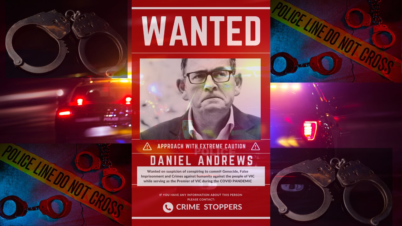 Australia's Most Wanted - guest starring Daniel Andrews, Mark McGowen, Brad Hazzard & many more