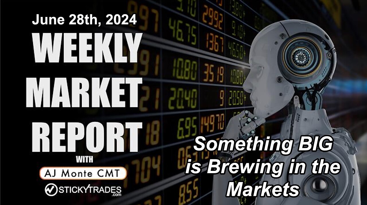 Something BIG is Brewing in the US Markets - Weekly Market Report with AJ Monte CMT