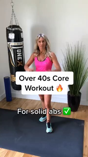 Try this workout if you’re over 40 and want a strong core