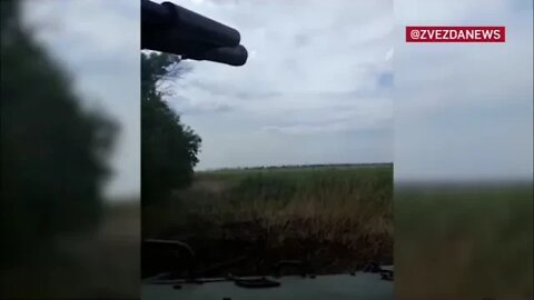 Russian marines on the front line in the special operation zone
