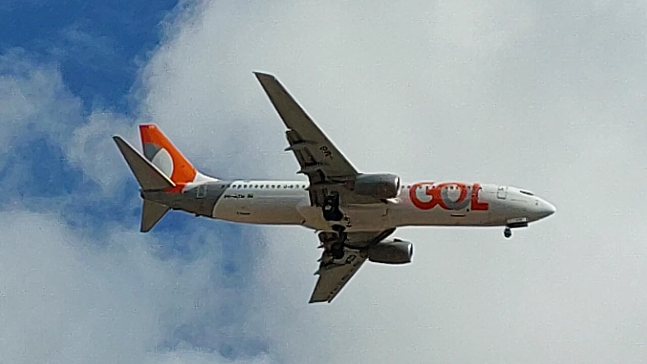 Boeing 737-800 PR-GZW vindo de Belém do Pará para Fortaleza