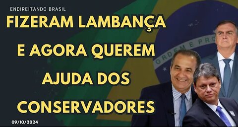 IN BRAZIL IN SÃO PAULO THEY MADE A MESS AND WANT HELP FROM CONSERVATIVES