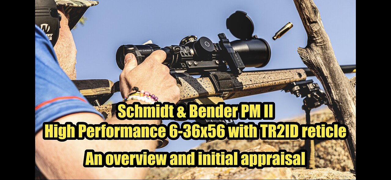 Schmidt and Bender PM II High Performance 6-36x56 with TR2ID reticle