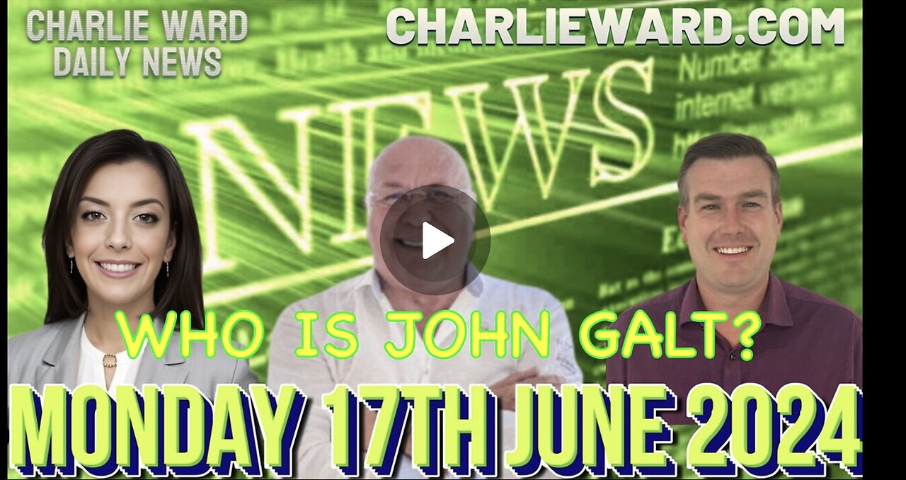 CHARLIE WARD DAILY NEWS BRIEF. TY JGANON, SGANON