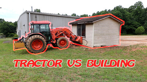 New Shop Tour and Tractor Building Demo