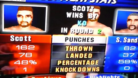 Playing Knock Out Kings 2000 ( 2016 )
