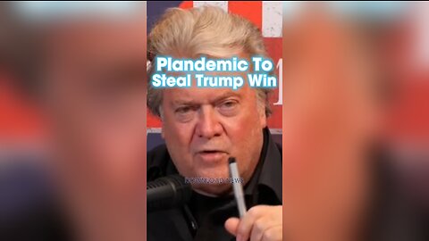 Steve Bannon & Alex Jones: The Globalists Will Use The New Plandemic To Steal The 2024 Election From Trump - 11/28/23