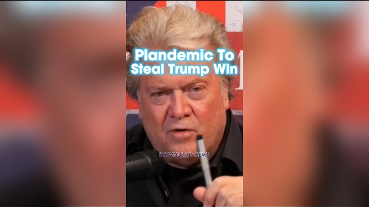 Steve Bannon & Alex Jones: The Globalists Will Use The New Plandemic To Steal The 2024 Election From Trump - 11/28/23