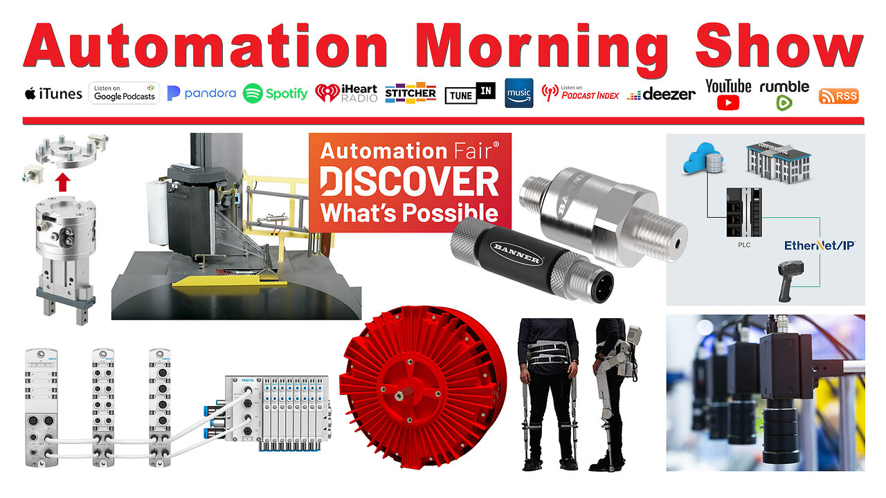 September 15 News: Rockwell, Automation Fair, Schneider, Infinitum, Festo, Banner, OnLogic & more