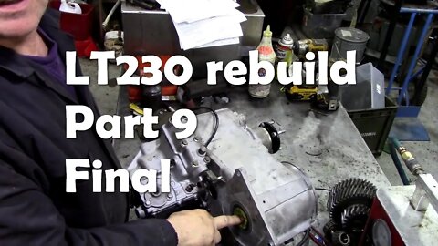 LT230 rebuild Part 9 Smoke test and ramble