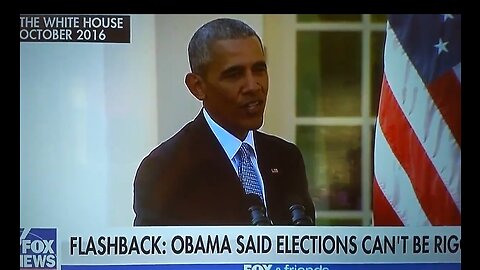 Never forget what Obama said about election theft in 2016