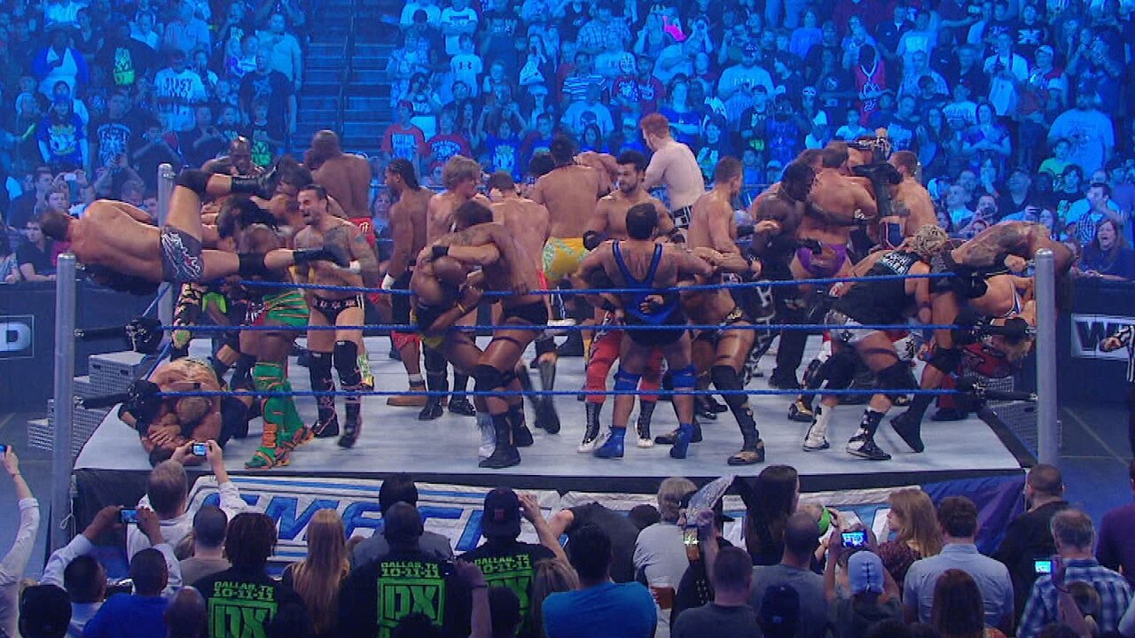 Royle Rumble Best WWE Match Ever | Historical 41-Man Battle Royal: SmackDown, Oct. 14, 2011