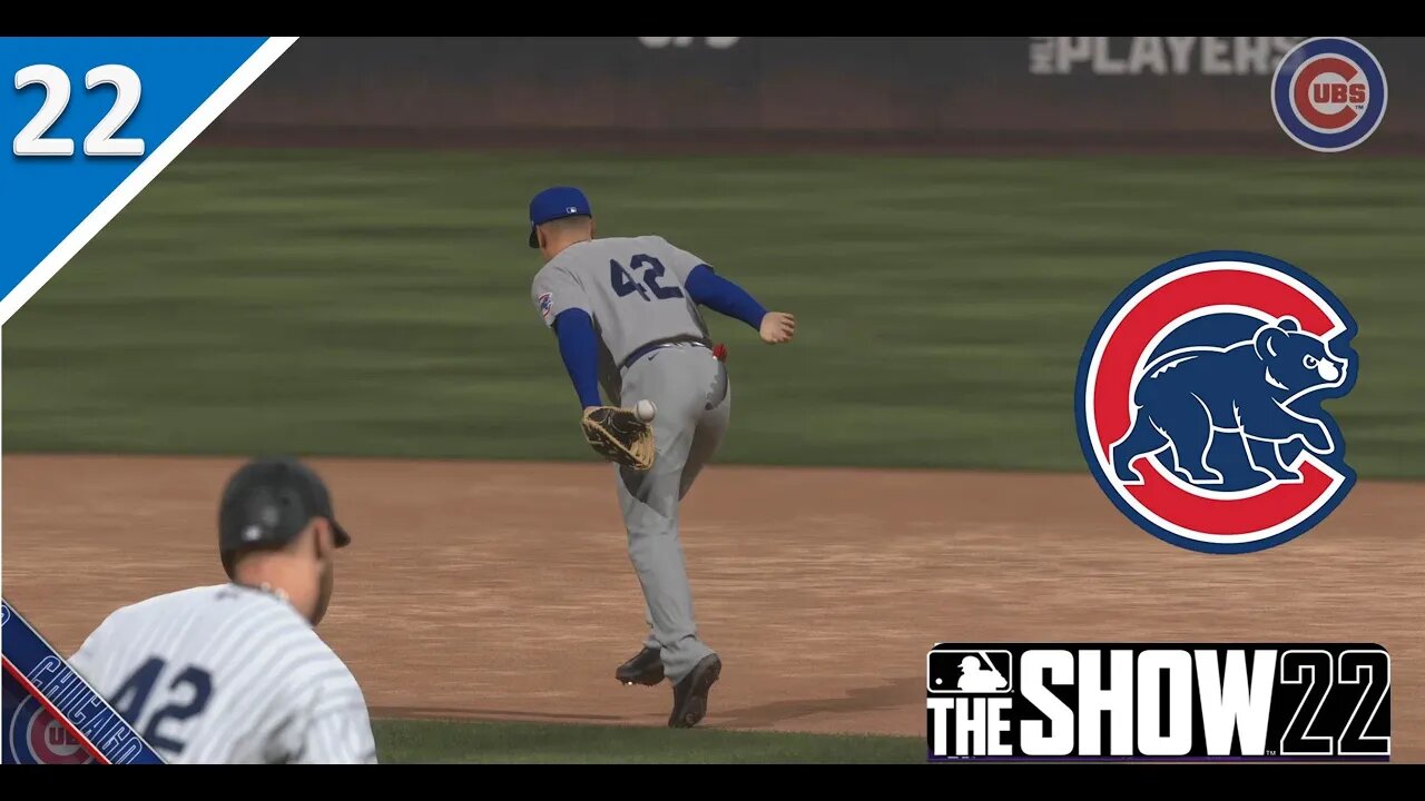 Acrobatic Plays on Jackie Robinson Day l MLB the Show 22 Franchise l Chicago Cubs Ep.22