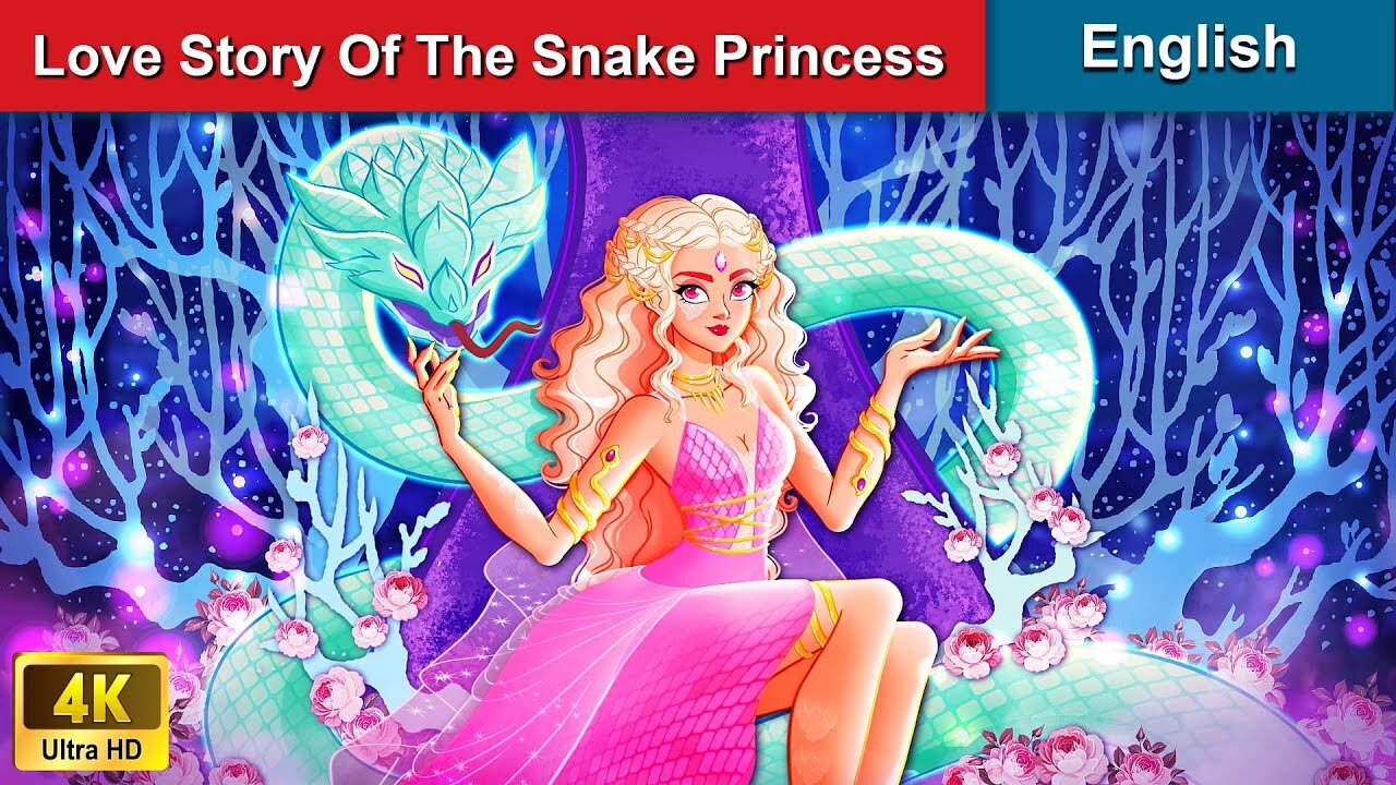 LOVE STORY Of The Snake Princess | Stories for Teenagers | Fairy Tales in English