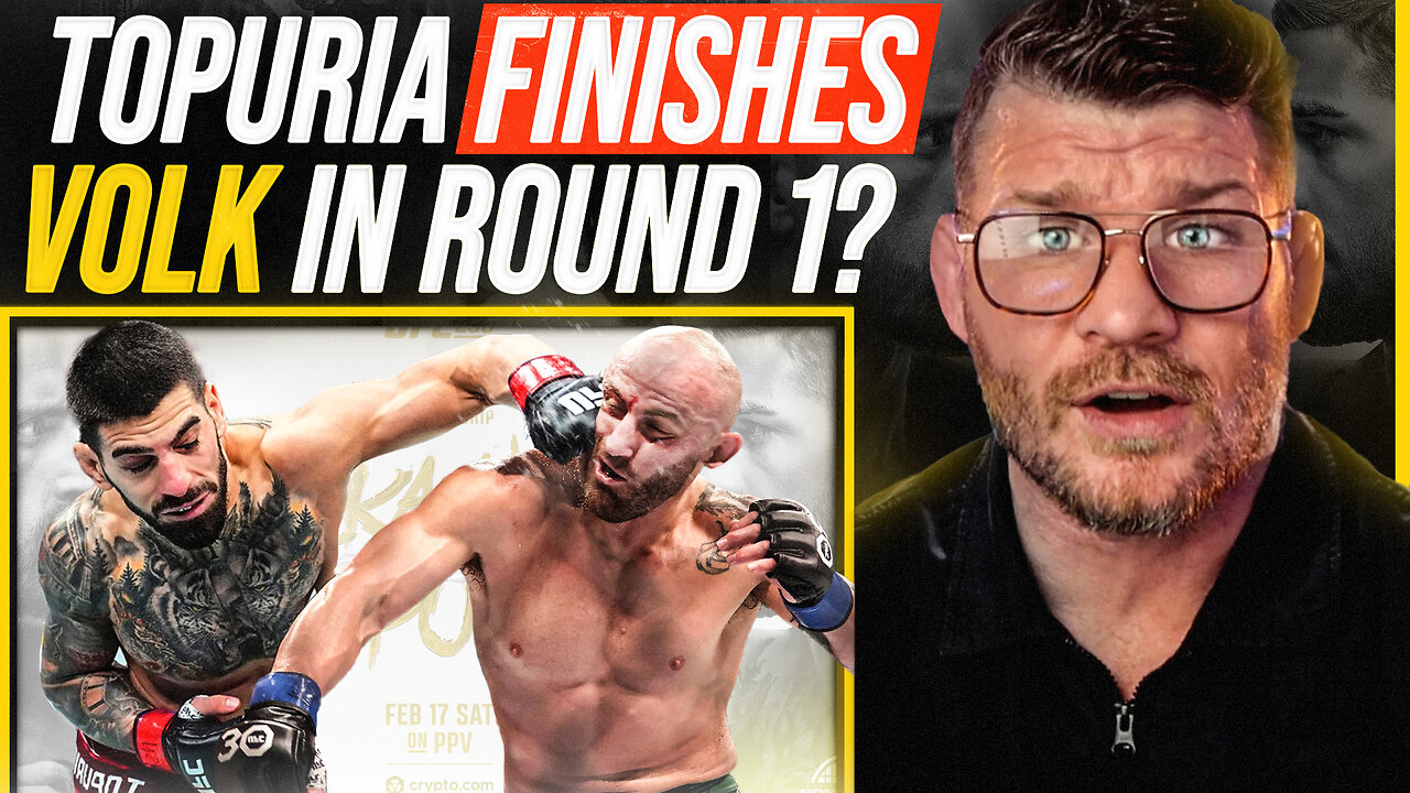 BISPING reacts: Ilia Topuria "I'll FINISH VOLKANOVSKI in ROUND 1 then McGREGOR or OMALLEY"