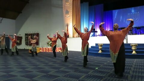 "Remember & Proclaim" -Teresa Gardner Dance Team, Antioch Intl. Church Passover Seder 2022 (3 of4)