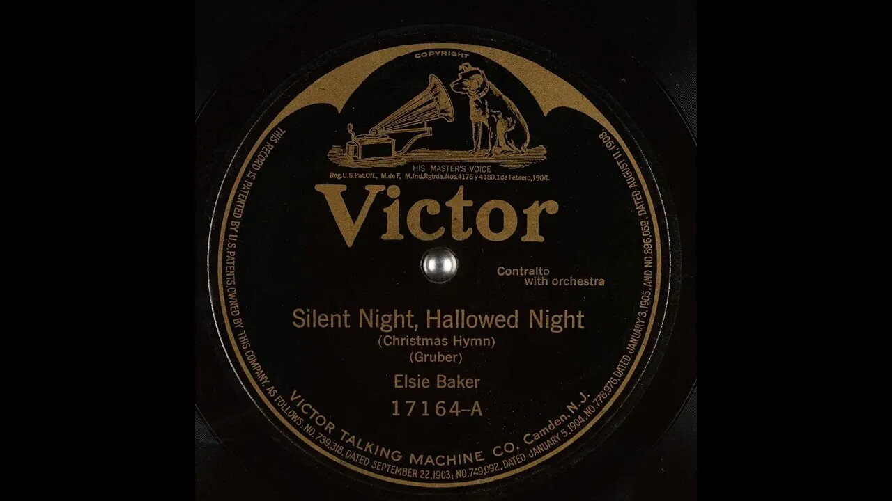 Silent Night, Hallowed Night - Elsie Baker