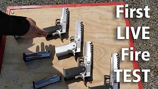 First LIVE fire TEST