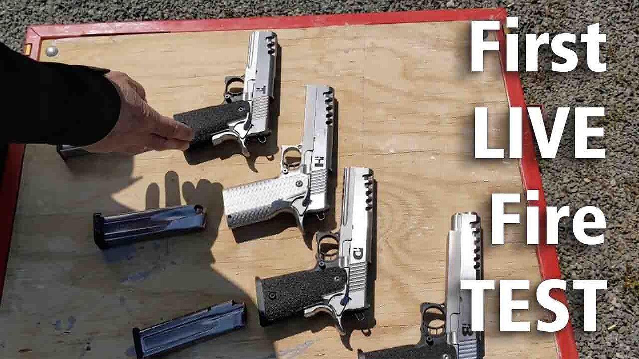 First LIVE fire TEST