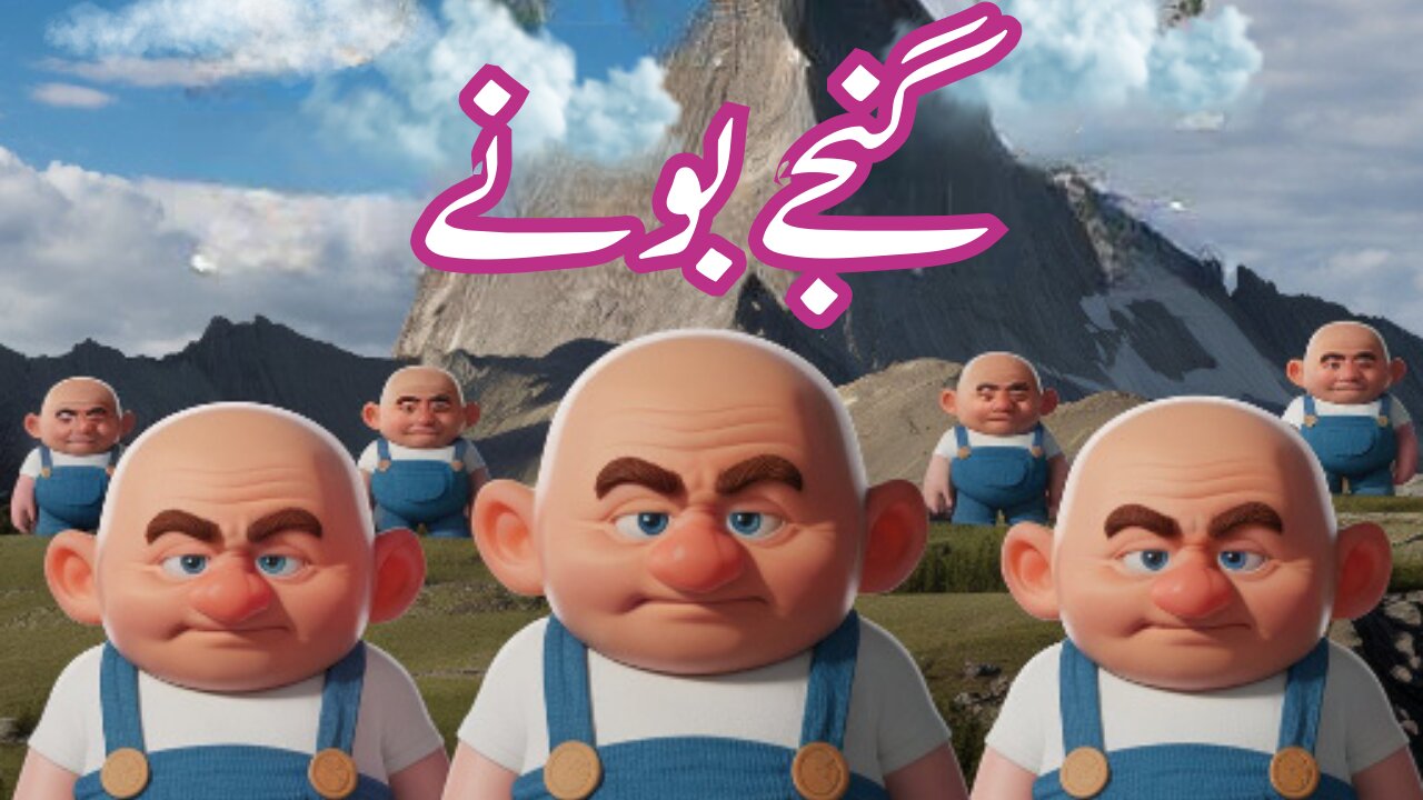 BALD DWARFS | گنجے بونے | A FUNNY STORY | A FAIRY TALE