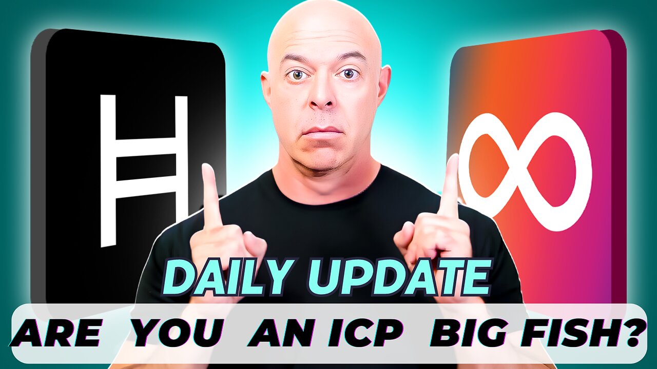 HBAR & ICP News are You a Big Fish or Little Fish? || Latest News & Analysis - Sept 4, 2024