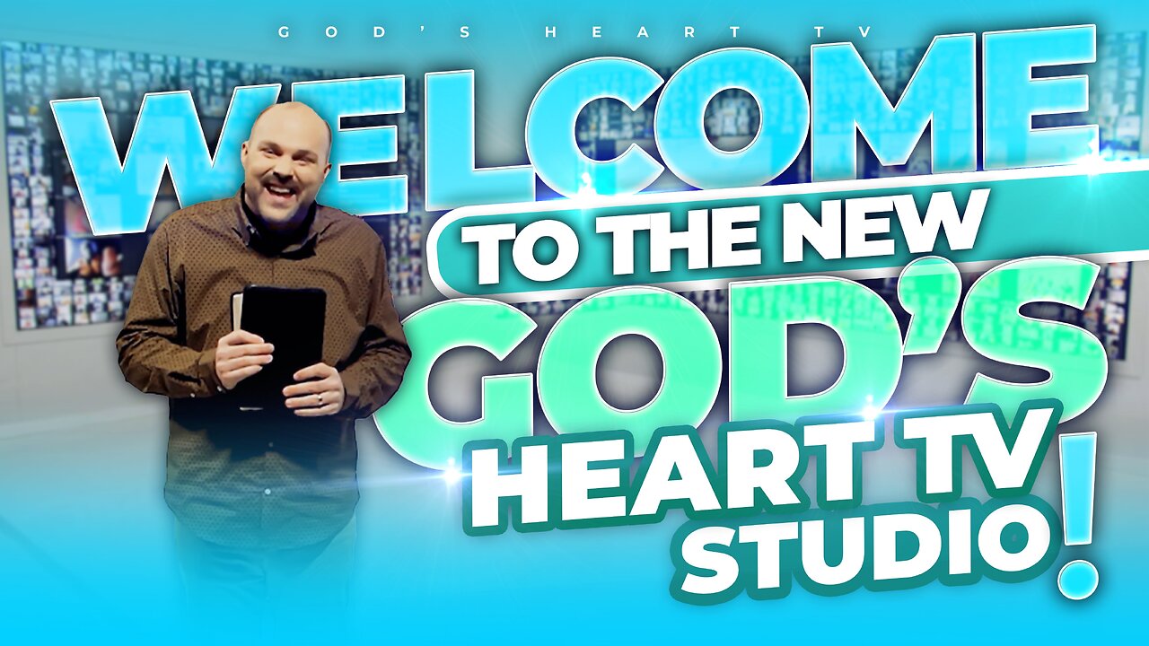 NEW God's Heart TV Studio: UNDENIABLE EVIDENCE of GOD'S GOODNESS!