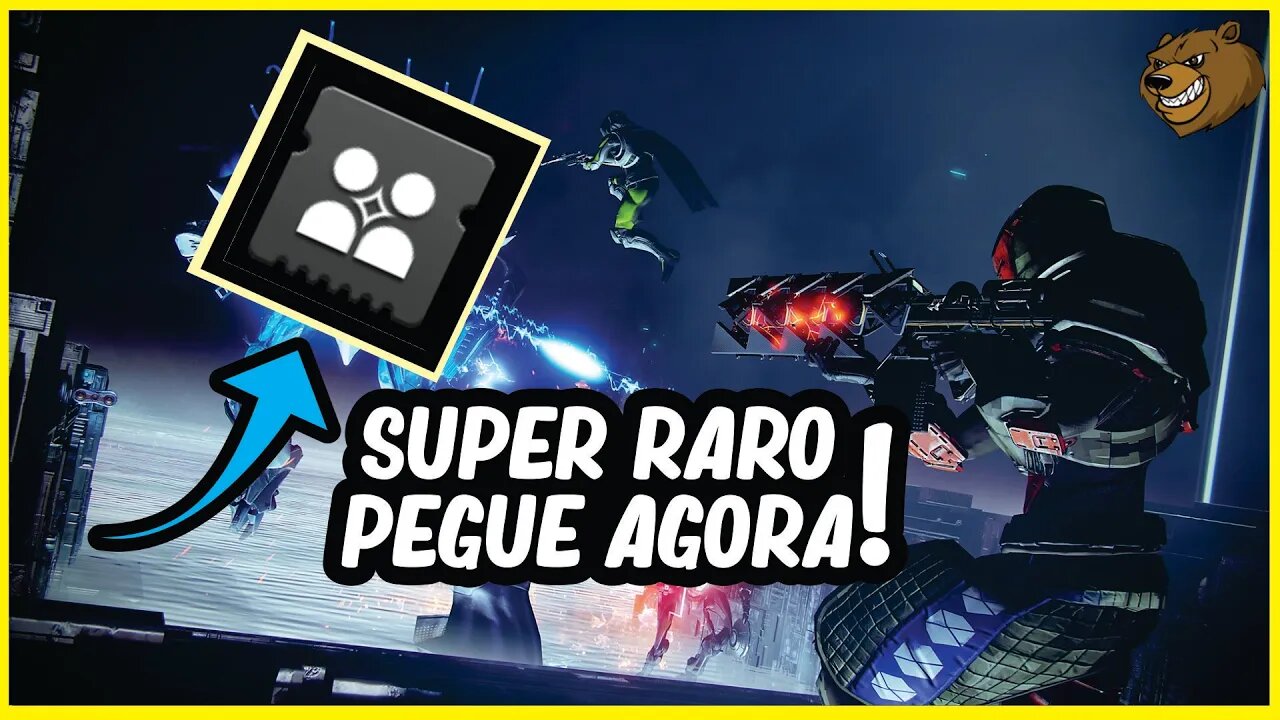 DESTINY 2 │ MOD RARÍSSIMO PRA VOCE PEGAR NÃO DE BOBEIRA