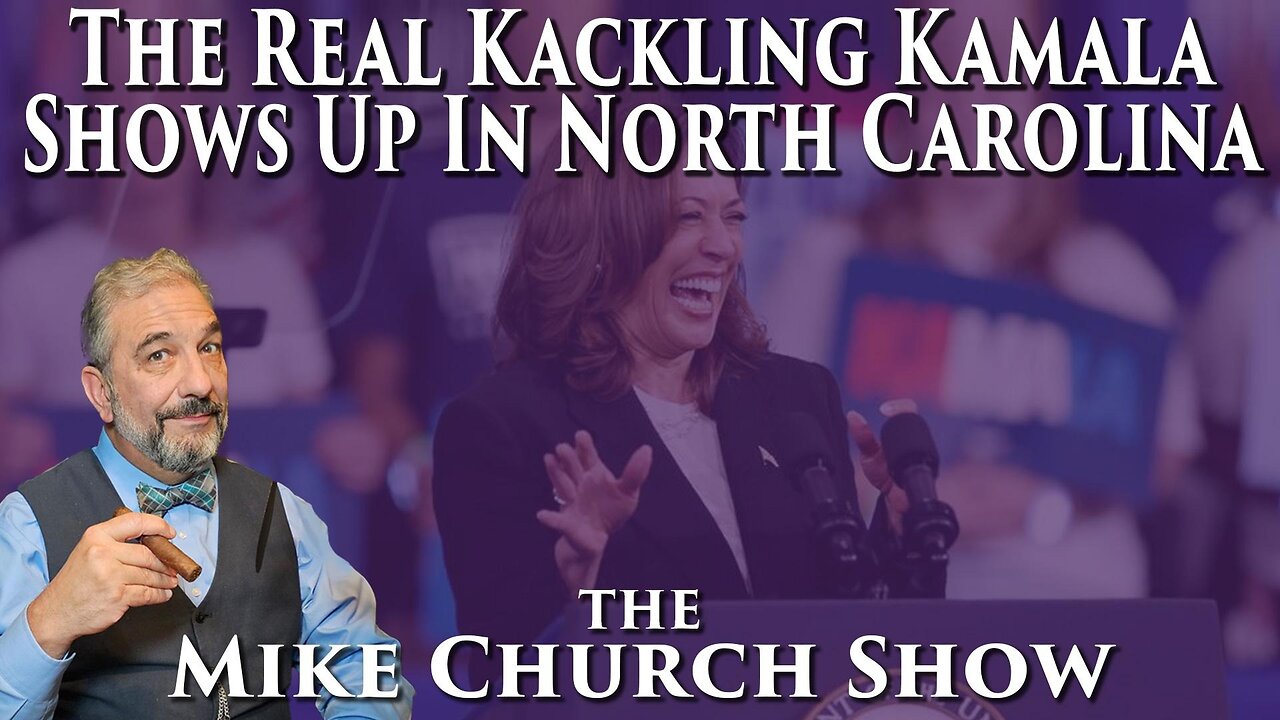 The Real Kackling Kamala Shows Up In North Carolina