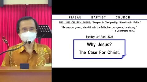 [20220403] Why Jesus?
