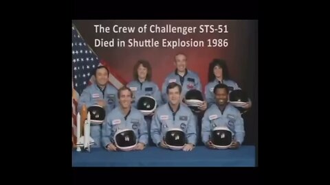 The Challenger explosion was a PSYOP