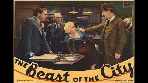 THE BEAST OF THE CITY 1932 Policeman Becomes a Vigilante to Stop Mobsters FULL MOVIE Enhanced Video