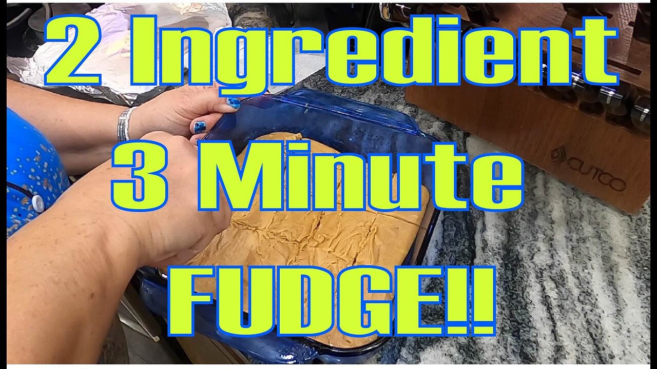 2 Ingredient Fudge