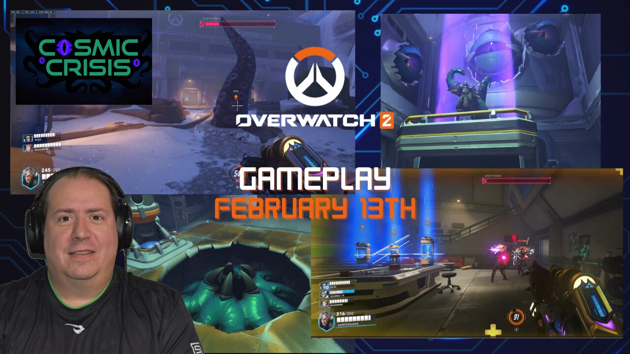 Overwatch 2 | Champions Season 9 | Co-Op Mission Cosmic Crisis | Game Play | February 13th