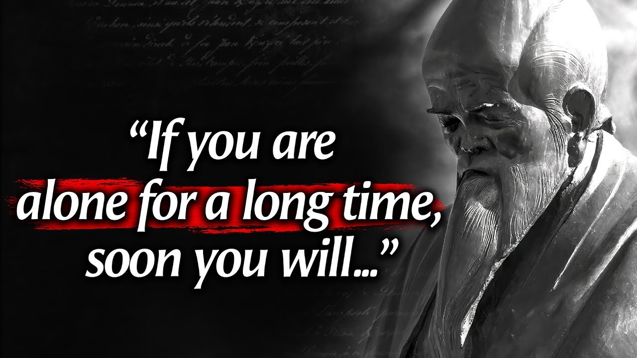 Lao Tzu's Ancient Life Lessons Men Learn Too Late In Life