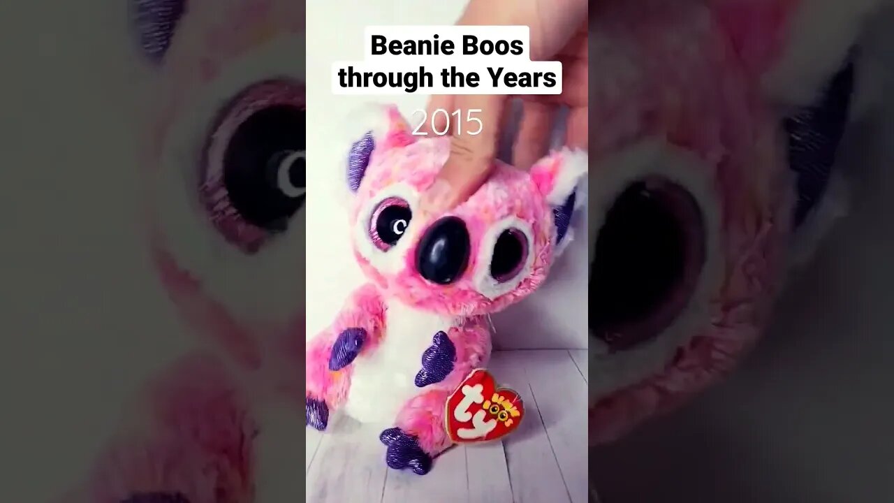 Beanie Boos Through the Years ♥️ #beanieboos #ty