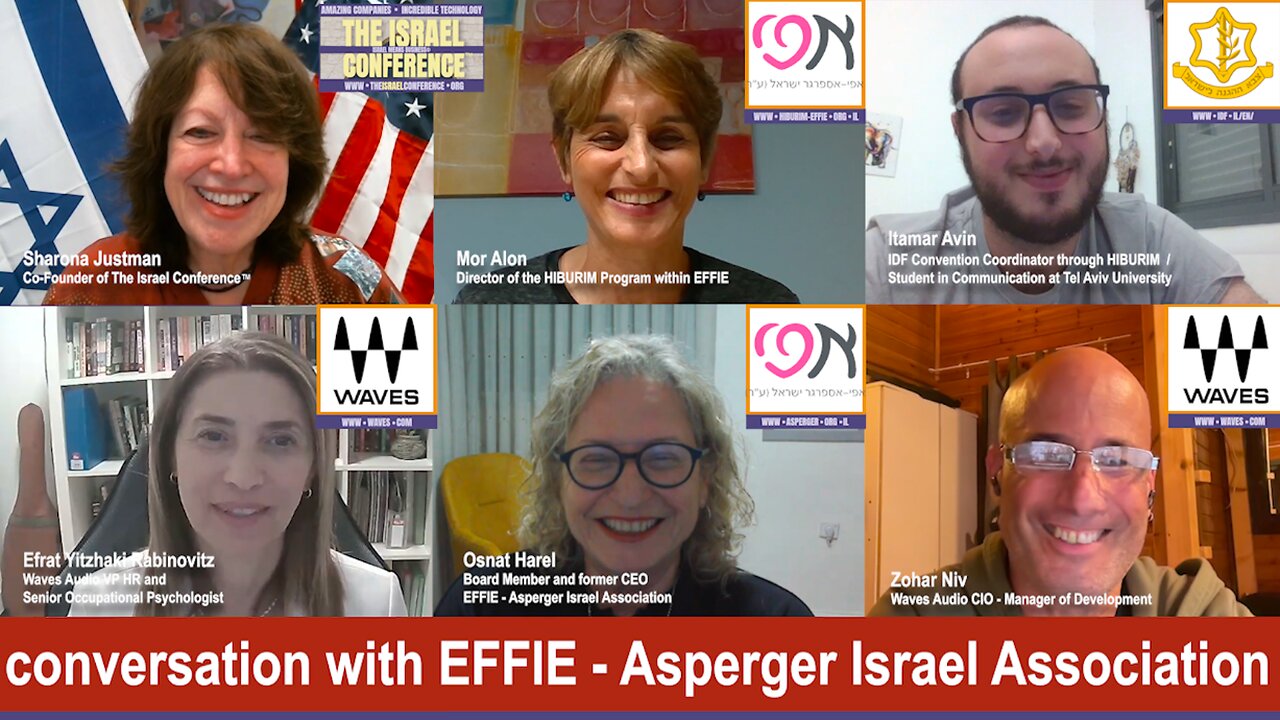 THE ISRAEL CONFERENCE™ in a conversation with the Asperger Israel Association - EFFIE / HIBURIM