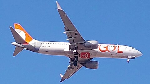 Boeing 737 MAX 8 PS-GPA vindo do Rio de Janeiro para Fortaleza