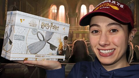 "Catch The Key!" Unboxing A Winged Key Replica From Dust! | Harry Potter Unboxing