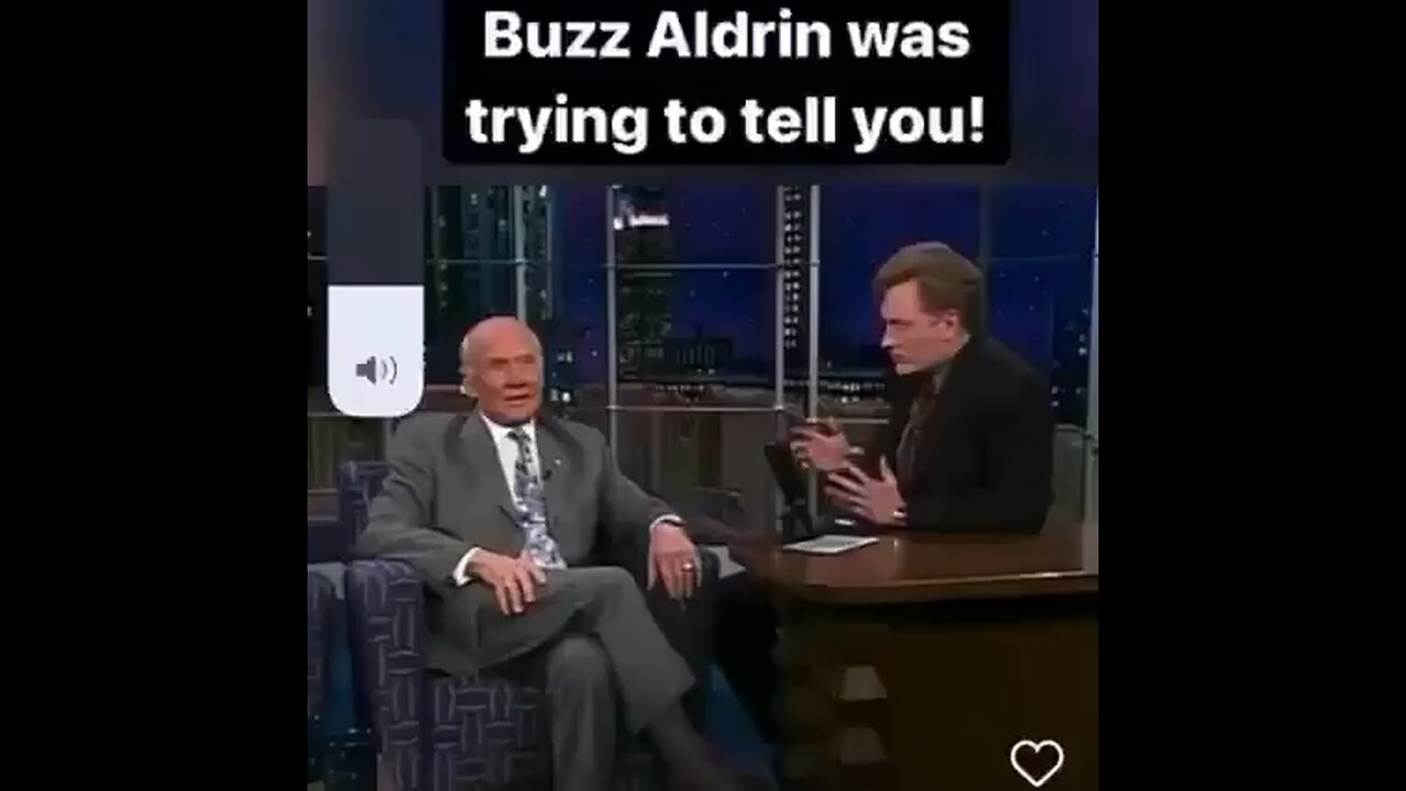 Buzz Aldrin says they never went to the moon