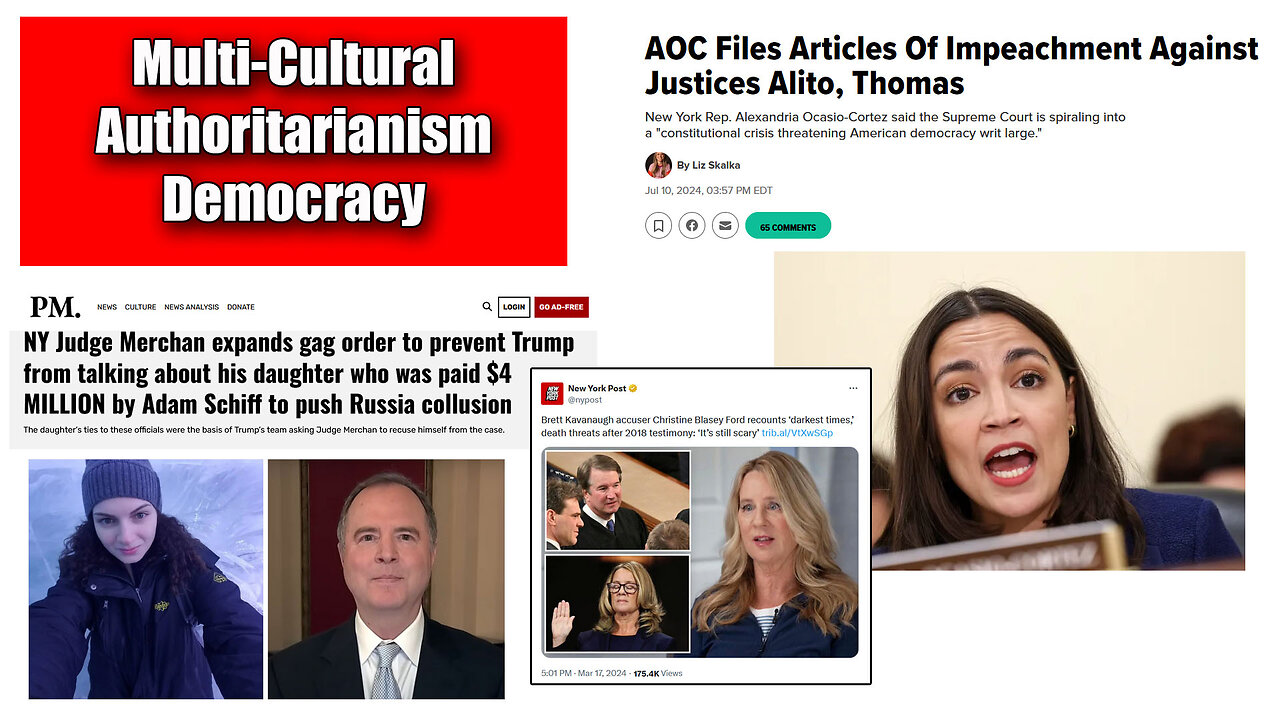 Alexandria Ocasio-Cortez Files Articles of Impeachment Against Justices Alito and Thomas